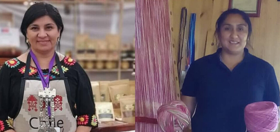 Nelly Naigual y Paulina Chiscao tendrán la posibilidad de exportar sus productos.