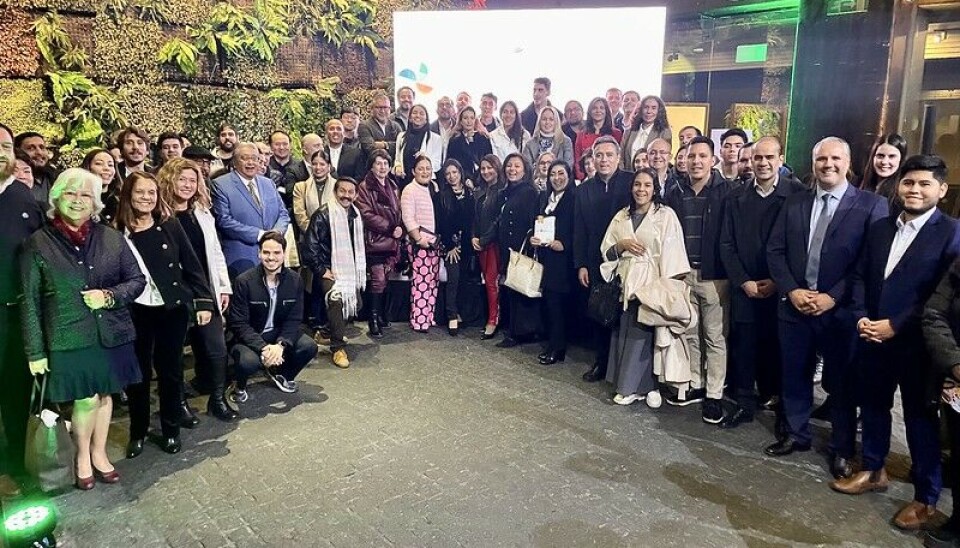 Los participantes en el cierre de la XI Macrorrueda de Negocios.