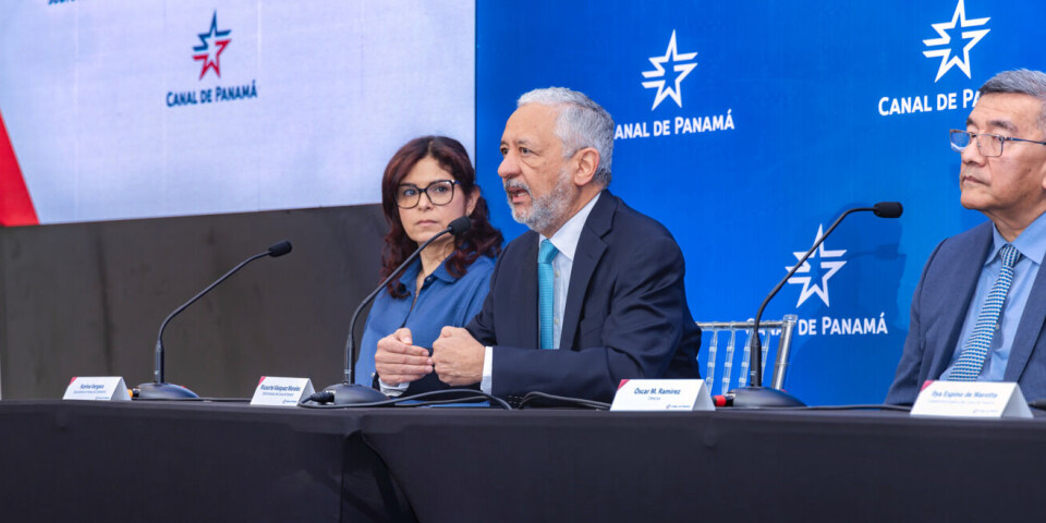 Ricaurte Vásquez Morales, administrador del Canal de Panamá.