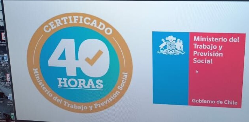 La certificación la entrega el Ministerio del Trabajo y Previsión Social.