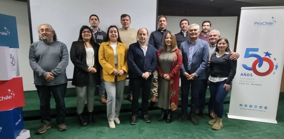 Empresarios exportadores de la Región del Biobío asistentes al Consejo Regional.