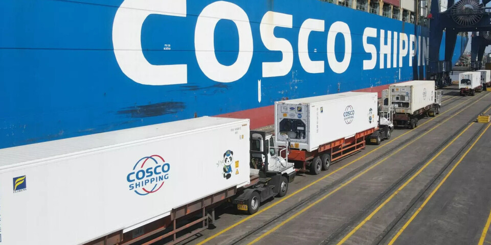 COSCO SHIPPING aplica tecnología IoT para el monitoreo de contenedores refrigerados