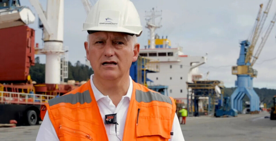 Marco Ortega, gerente de Operaciones de EMPORMONTT.