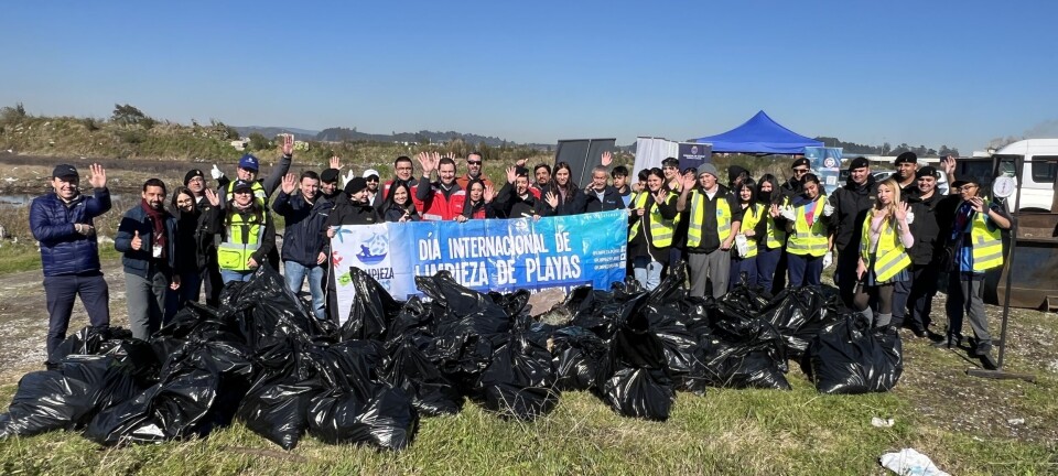 Comunidad Logística de Talcahuano organizó limpieza de playa Rocuant