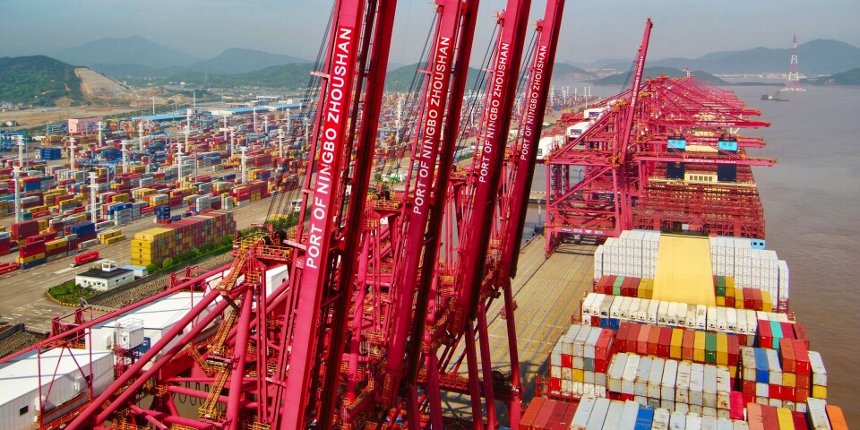 Ningbo-Zhoushan es el segundo puerto de portacontenedores más grande de China.