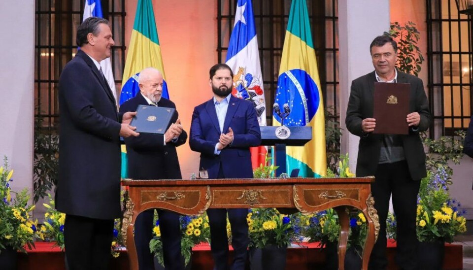 La visita de Lula da Silva a Chile también fue fructífera en acuerdos comerciales entre ambos países.