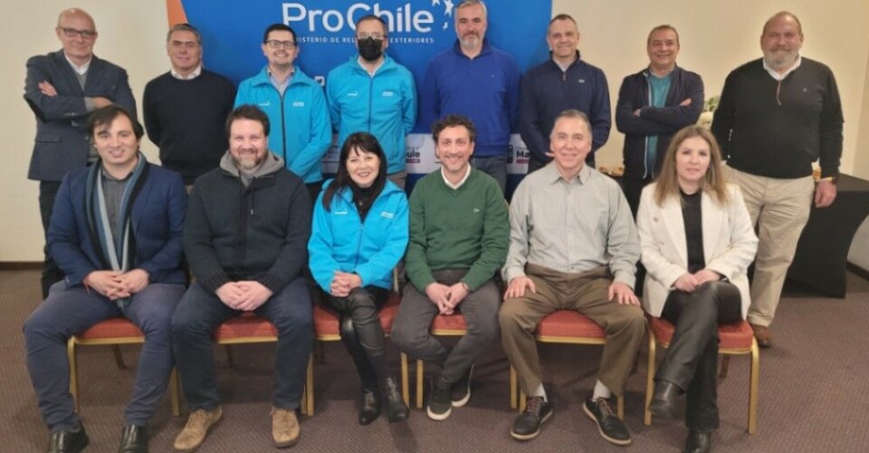 Participantes del Consejo Regional Exportador en la Región del Maule.