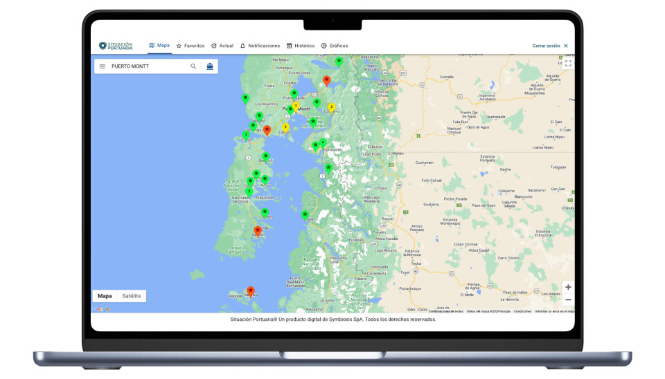 La plataforma entrega información en tiempo real.