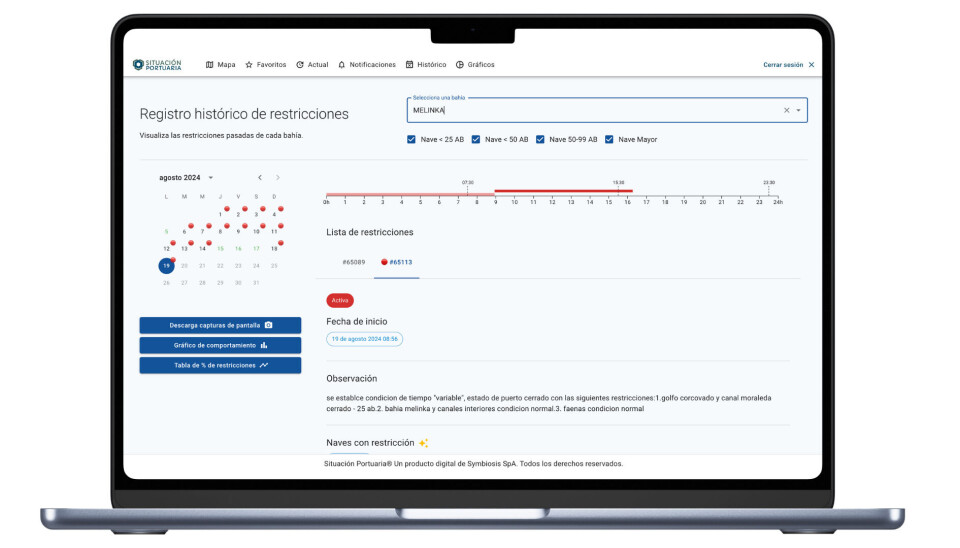 El manejo de la información es uno de los aspectos claves de la plataforma.