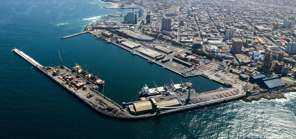 El uso de energías de fuentes 100% renovables es una de las claves del terminal portuario.