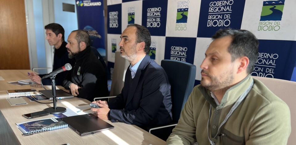 Cristian Wulf, gerente general de Puertos de Talcahuano presidió la sesión.