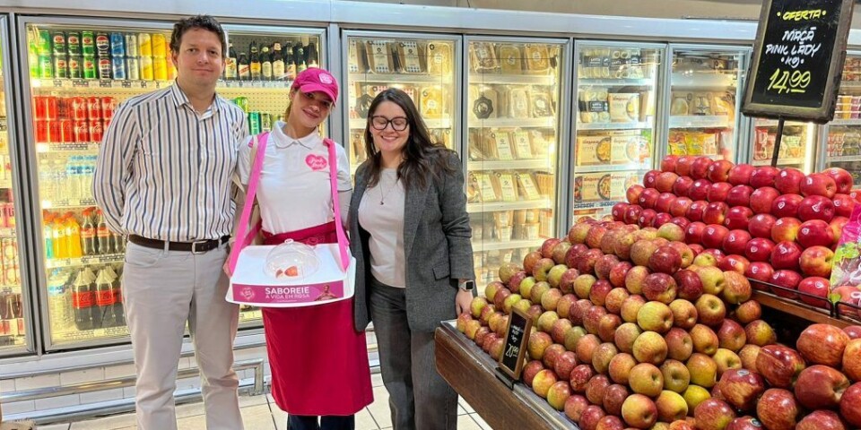 Las manzanas representan un alto porcentaje de las frutas exportadas.