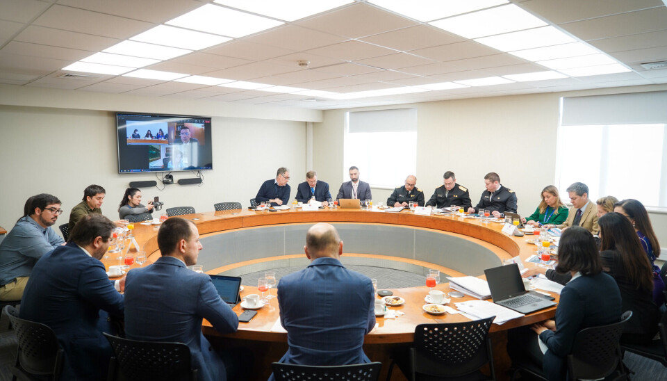 Los participantes de la reunión de preparación para Comité de Protección del Medio Ambiente de la OMI.