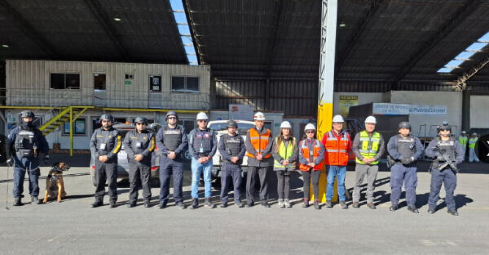 Estos operativos son habituales y rutinarios en los terminales portuarios.