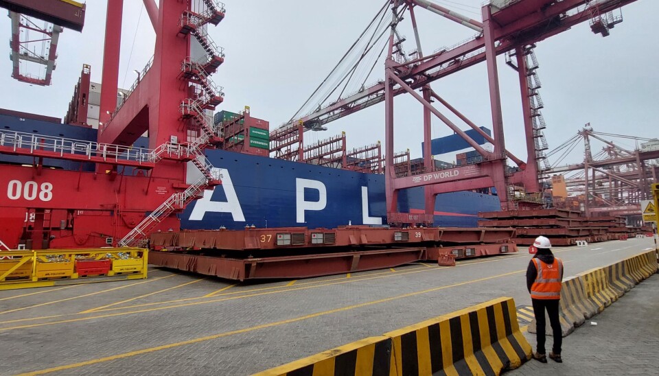 Buque APL Fullerton de APL de CMA CGM.