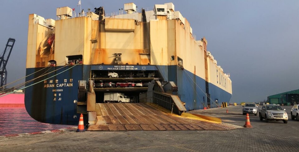 Es la cuarta nave agenciada por Ian Taylor que descarga más de 5 mil unidades.