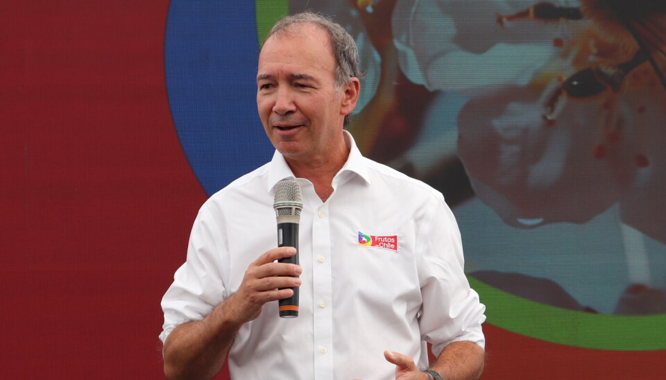 Iván Marambio, presidente de Frutas de Chile.