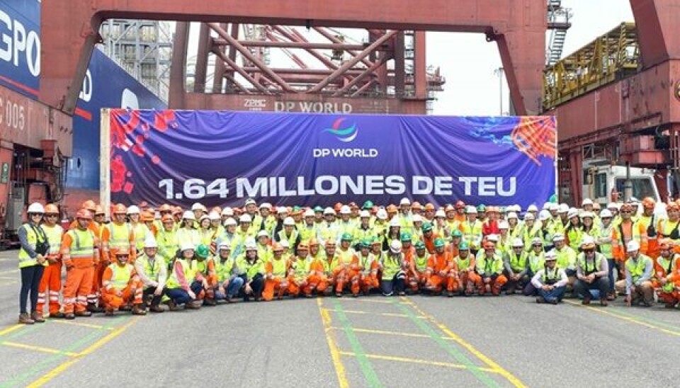 En enero el terminal portuario consiguió una cifra histórica en movimientos de carga.