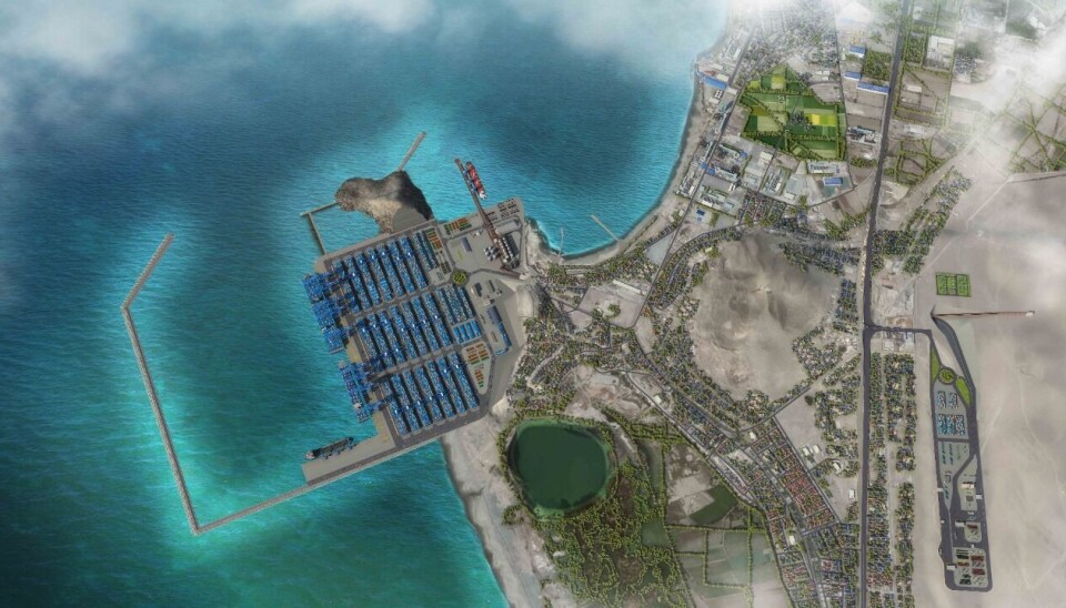 El megapuerto de Chancay se inaugurará en noviembre próximo.