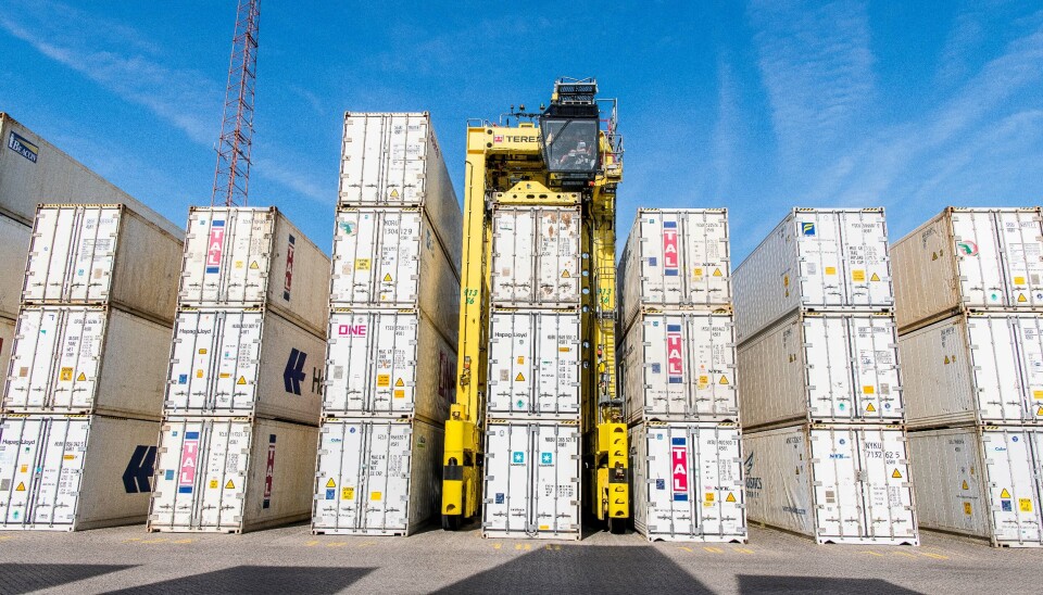 El movimiento de contenedores en toneladas aumentó un 8,9%, en el terminal portuario.