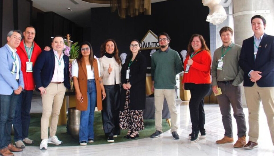 Participantes de la exposición que se desarrolló en la ciudad de Bogotá en Colombia.