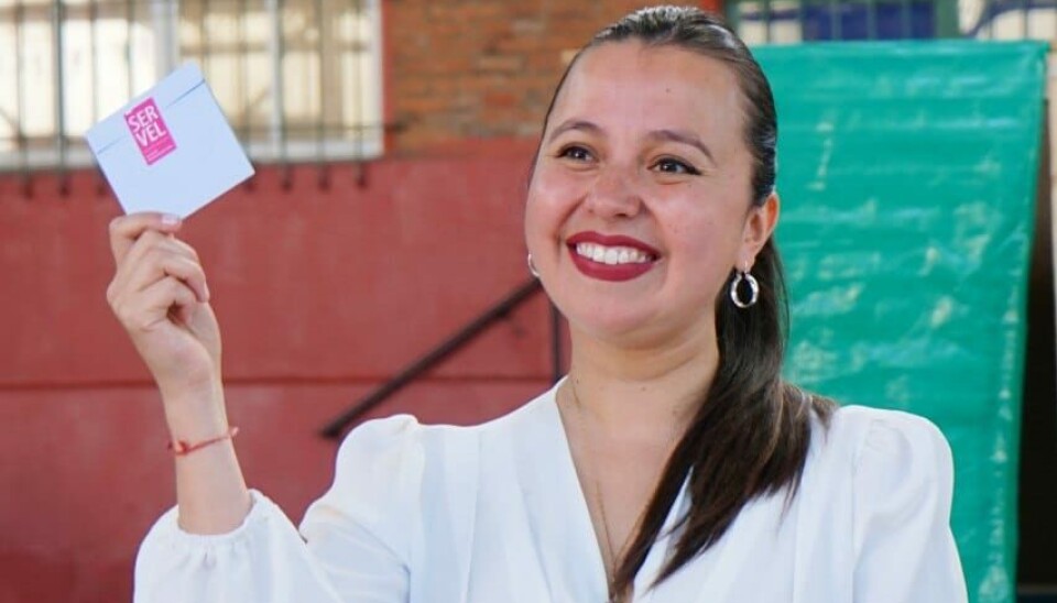 Camila Nieto, alcaldesa electa de la ciudad de Valparaíso.