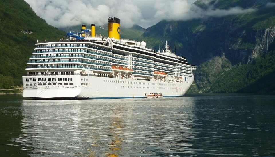 Un alto porcentaje de la contaminación de la industria naviera corresponde a los cruceros.