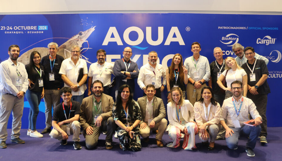 Delegación nacional presente en la Aqua Expo Guayaquil 2024.