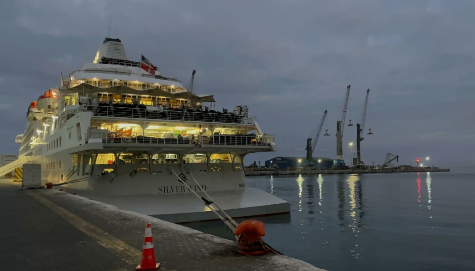 El crucero de lujo se dirige a la zona austral del país.