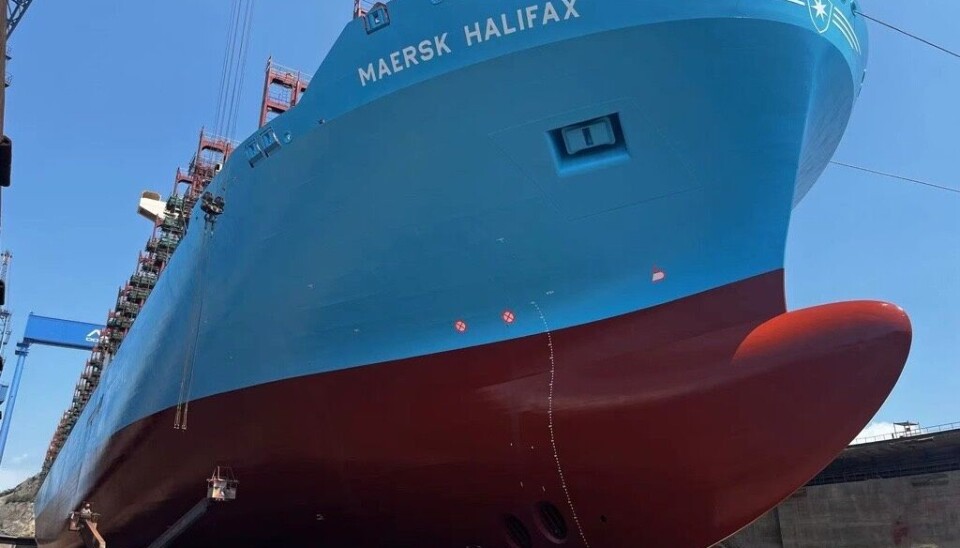 El buque aumentó su capacidad de unos 15.000 a 15.690 TEU.