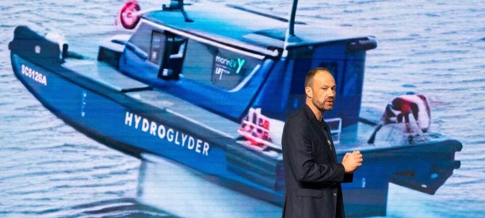 Yinson GreenTech presentó el primer hidroplano 100% eléctrico que operará en Singapur