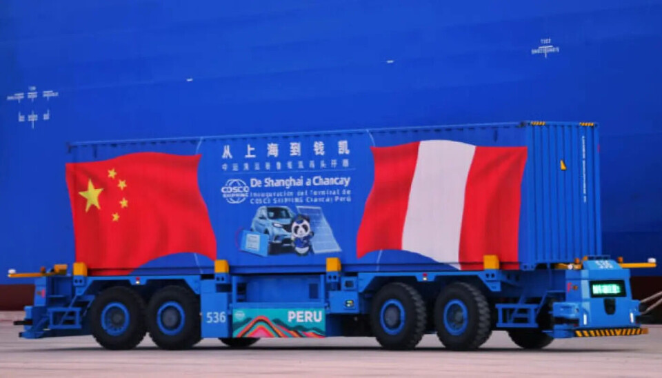 El lema de esta nueva relación comercial entre China y Perú es 'De Shanghai a Chancay'.