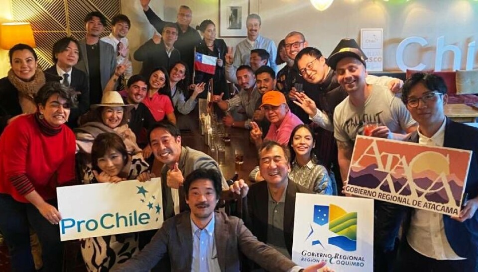 Productores nacionales participantes de la misión comercial a Japón.