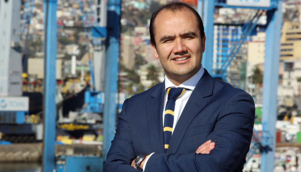 Juan Marcos Mancilla, gerente de Logística de la Empresa Portuaria Valparaíso.