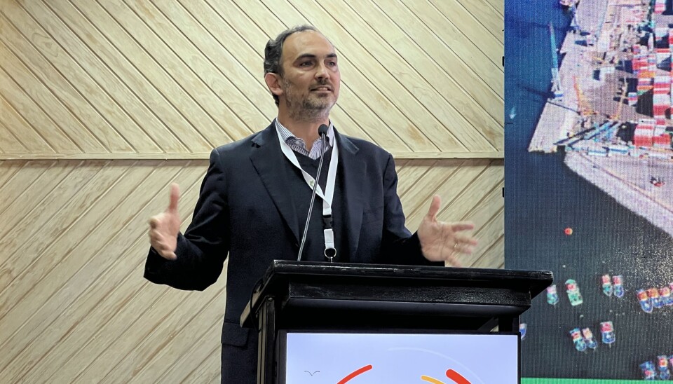 Cristian Wulf, gerente general de Puertos de Talcahuano.