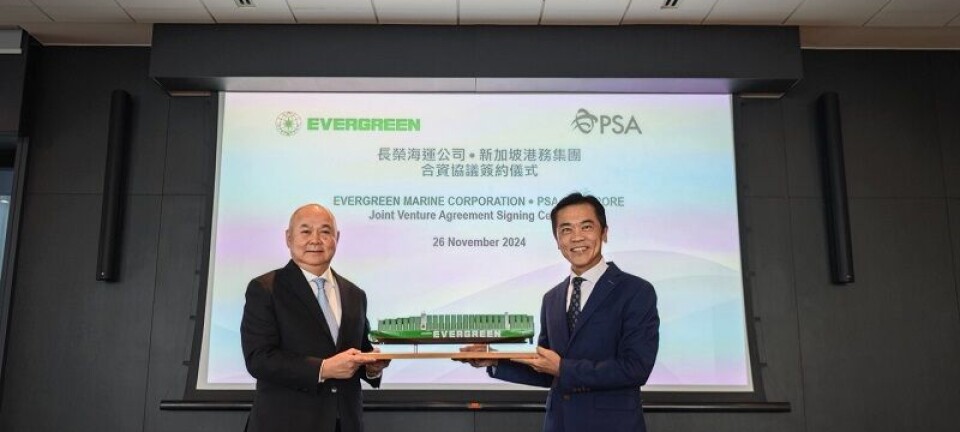 PSA Singapur y Evergreen Marine se unen para operaciones de terminales de contenedores
