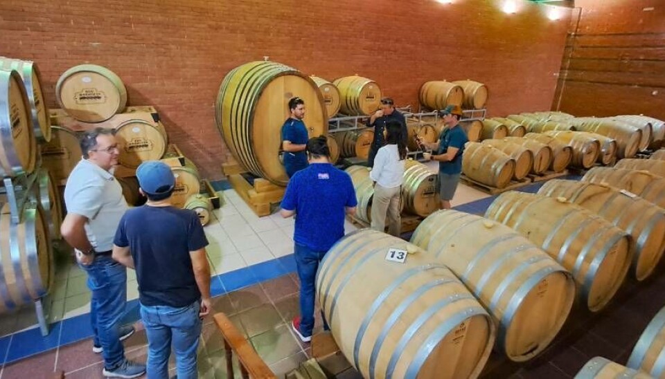 Importadores en su visita a la Región de Atacama para conocer sus productos.