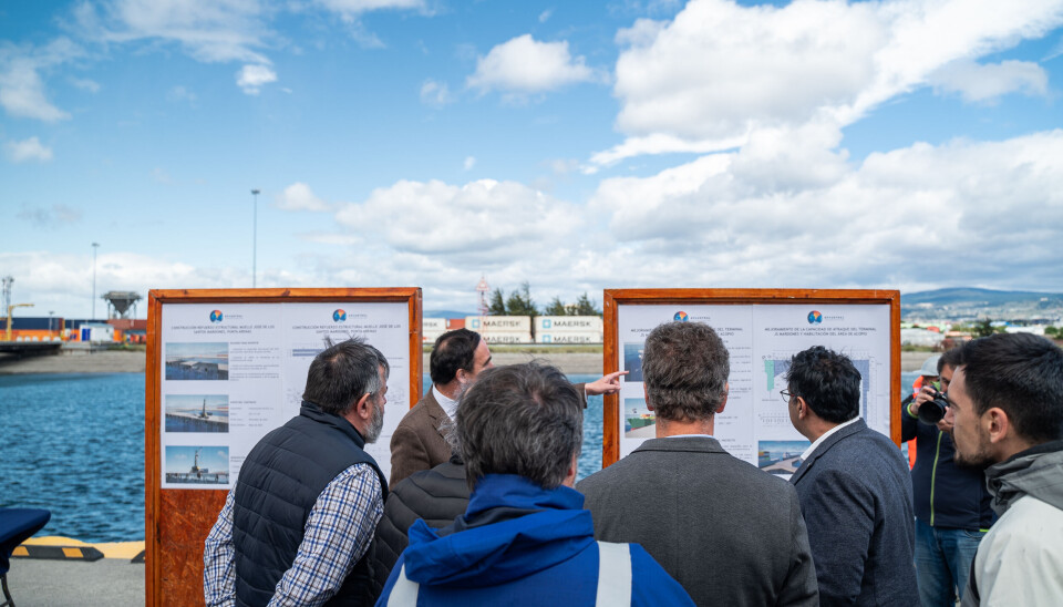 Autoridades conocen las obras de mejoramiento proyectadas para los terminales de la zona austral.