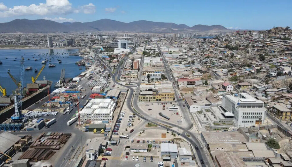 La exportación de fruta es uno de los puntos altos en la operación del terminal.