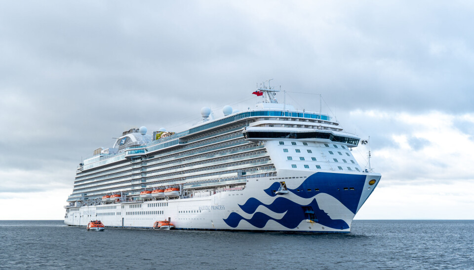 Majestic Princess pertenece a la compañía Princess Cruises y fue agenciado en Punta Arenas por Inchcape.