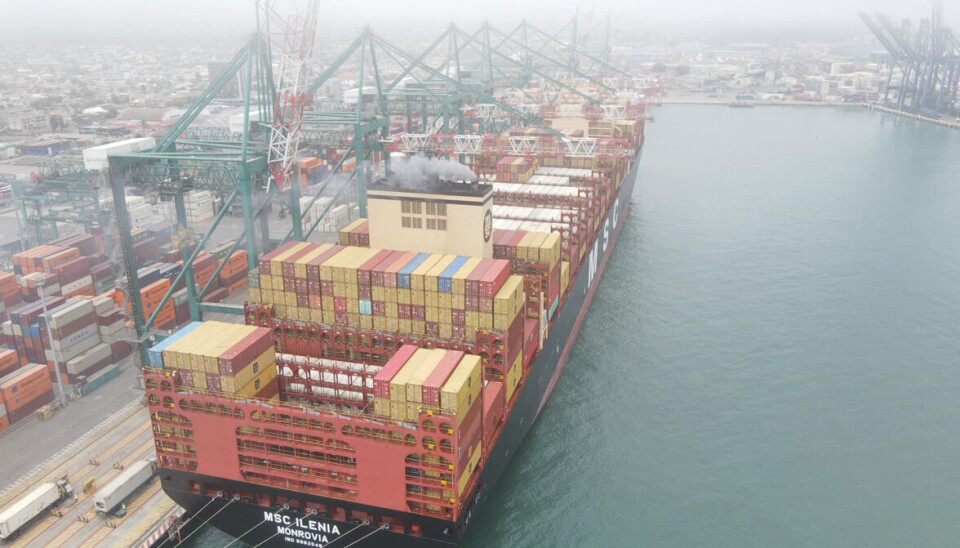 El volumen de exportación fue de cerca de 5 mil 400 contenedores de carga.