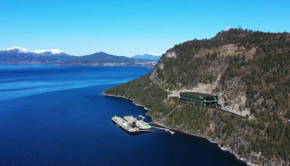 Planta de producción de hidrógeno noruega y transportadores H2Neo de Provaris.