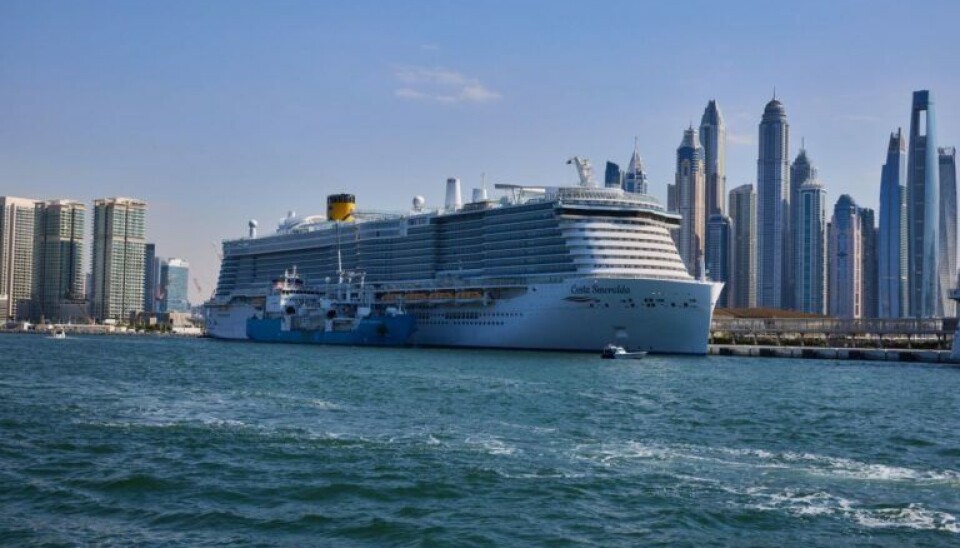 La operación tuvo lugar en la Terminal de cruceros B del puerto de Dubái.