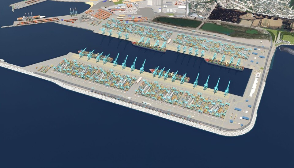 El Puerto Exterior San Antonio debería estar en operaciones en el año 2036.