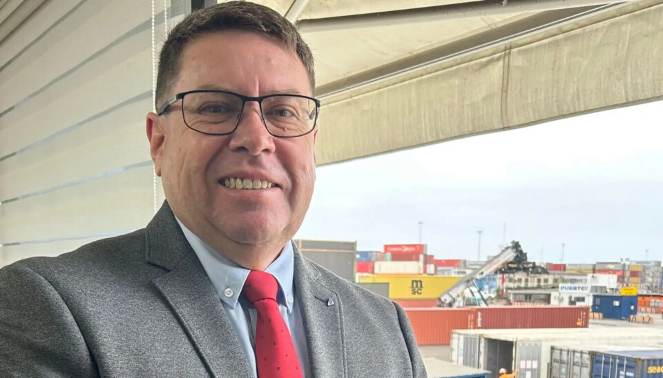 Jorge Cáceres, gerente general de la Empresa Portuaria Arica