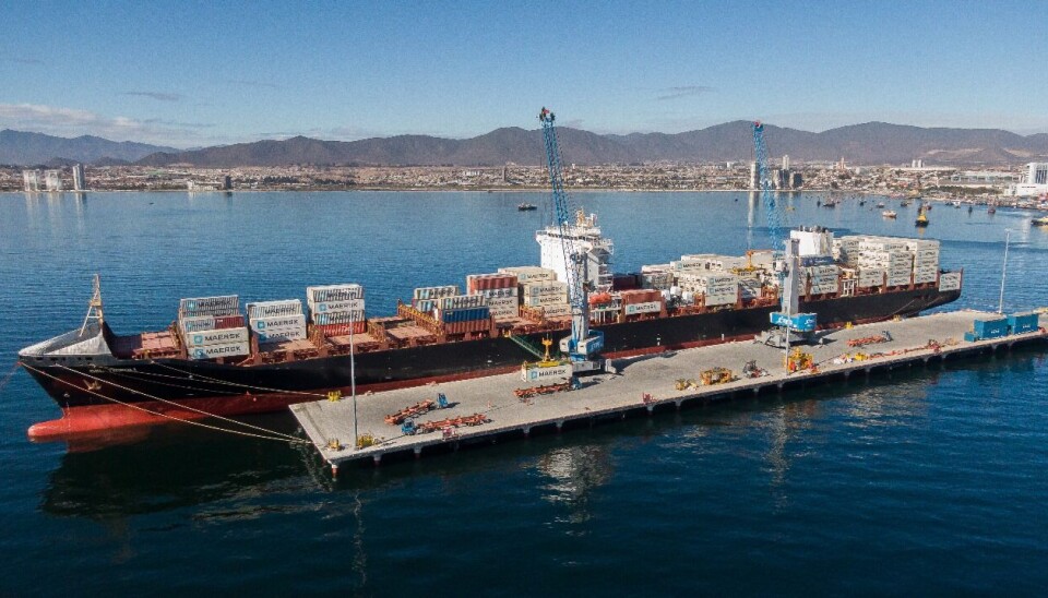 En poco más de 48 horas recalaron tres buques portacontenedores en el puerto.