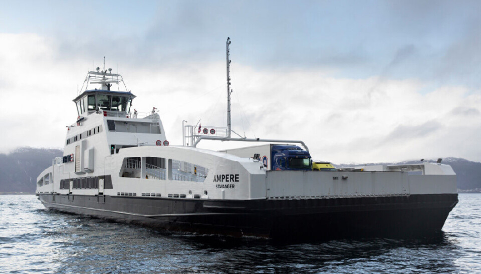 Una década de funcionamiento cumplió el primer ferry eléctrico del mundo.