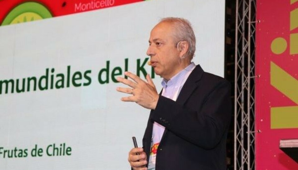 Carlos Cruzat, presidente del Comité de Kiwis de Frutas de Chile.
