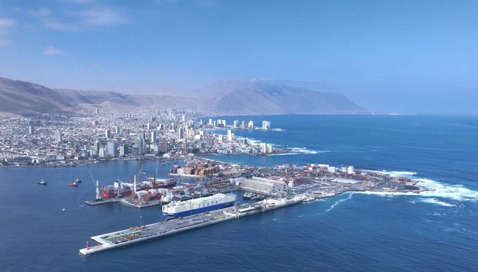 Cuentas alegres en este inicio del 2025 en el Puerto de Iquique.
