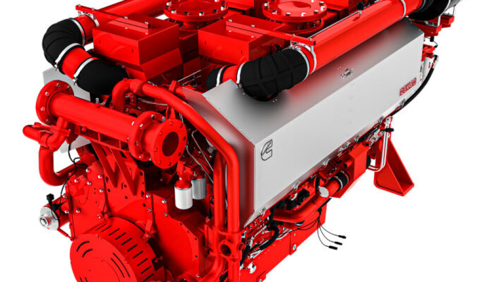 Imagen de referencia para motor QSK60.